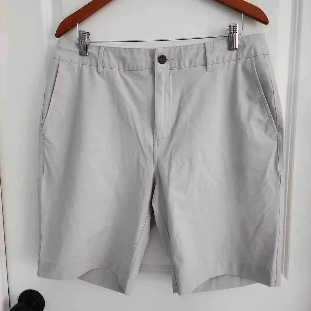 Faherty All Day Shorts Mens Size 34 Gray 9
